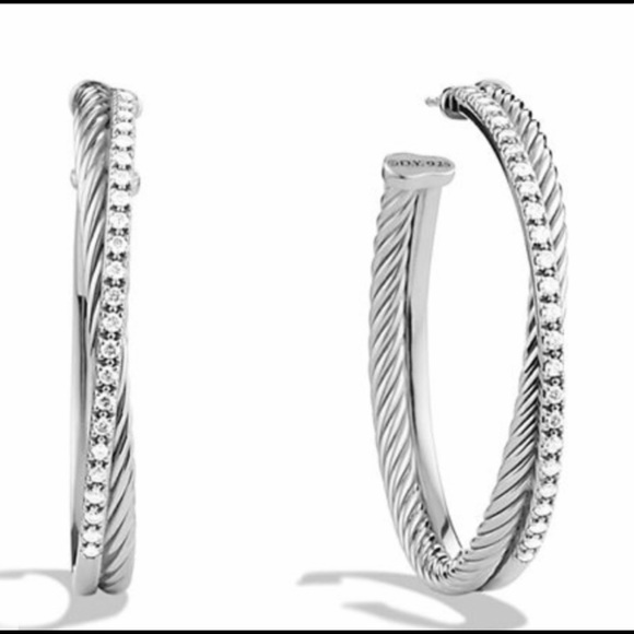 David Yurman Bracelet & Hoops Set 100% Authentic - Picture 3 of 14